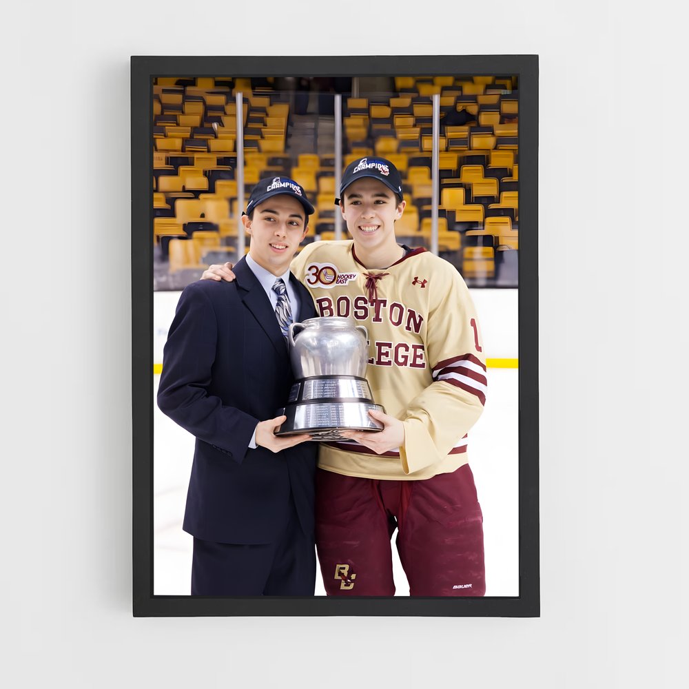 Poster Les Gagnants – affiche Hockey sur glace (vue 2)